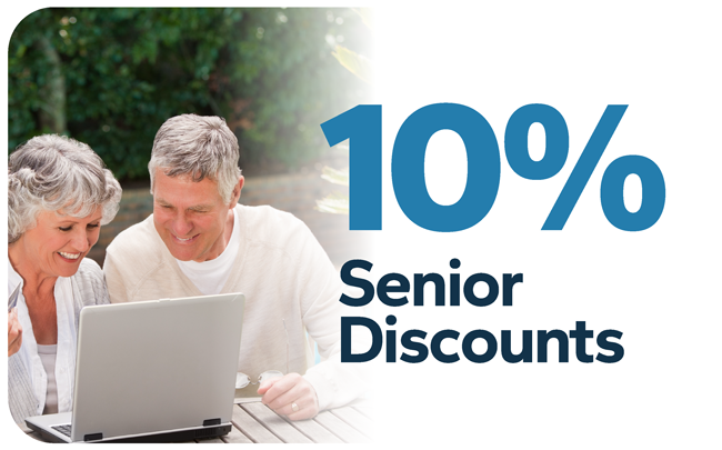 10% Off Senior Discounts